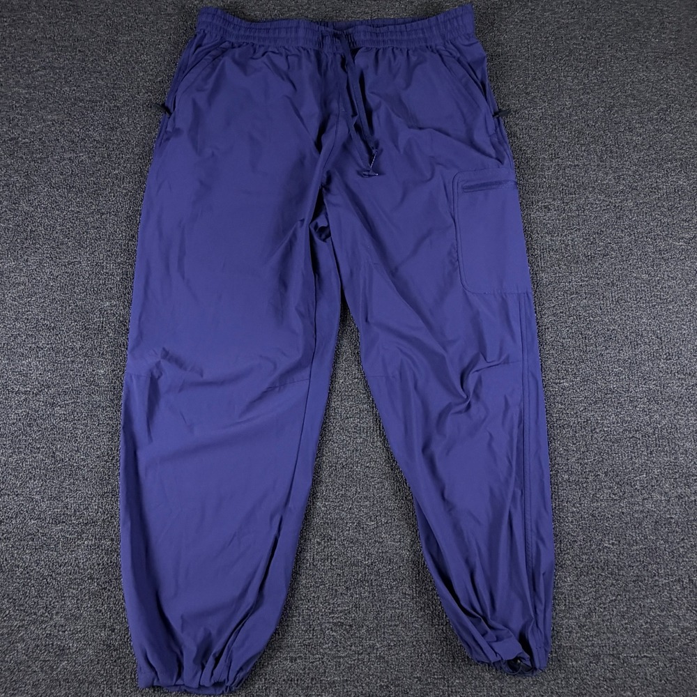 Mofiz Jogger Pants Mens 2XL MF1113 Purple Adjustable Toggle Hem EUC